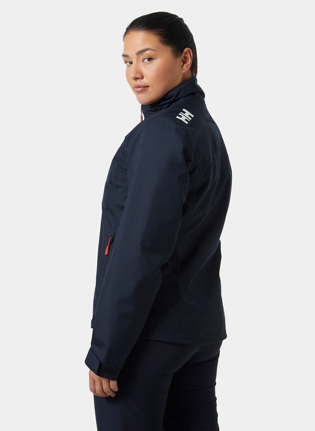 Helly Hansen Women's Midlayer Custom Crew Jackets, Navy [Aquarian]