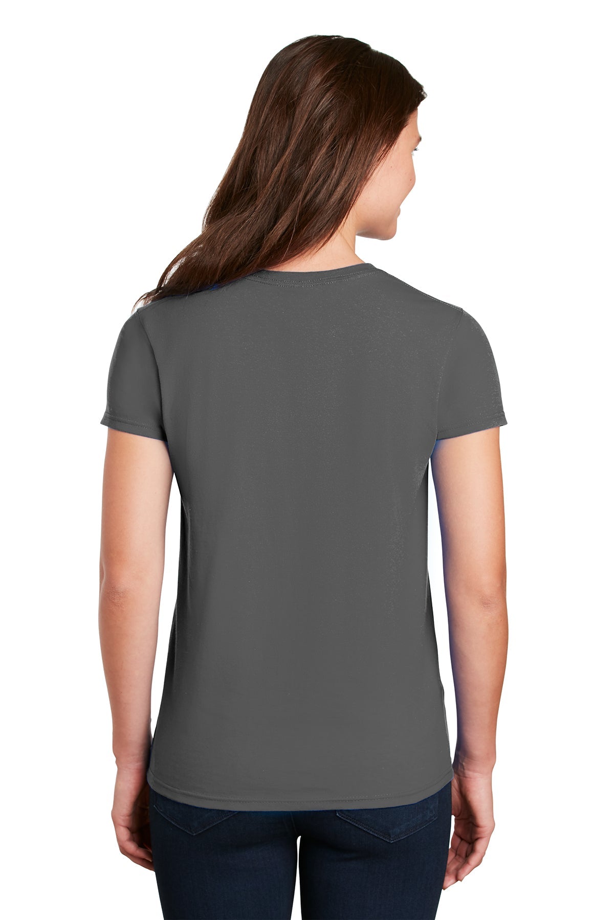 gildan ladies ultra cotton t shirt 2000l charcoal