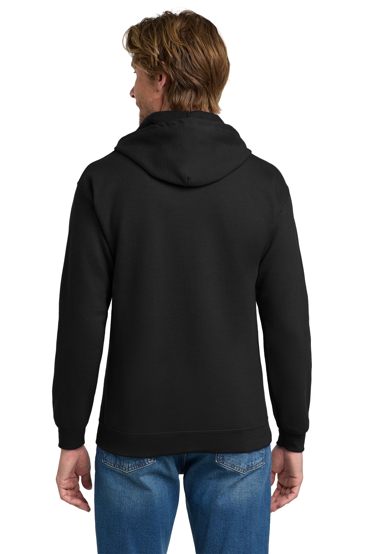 Gildan Heavy Blend Full Zip Hooded Sweatshirt Black