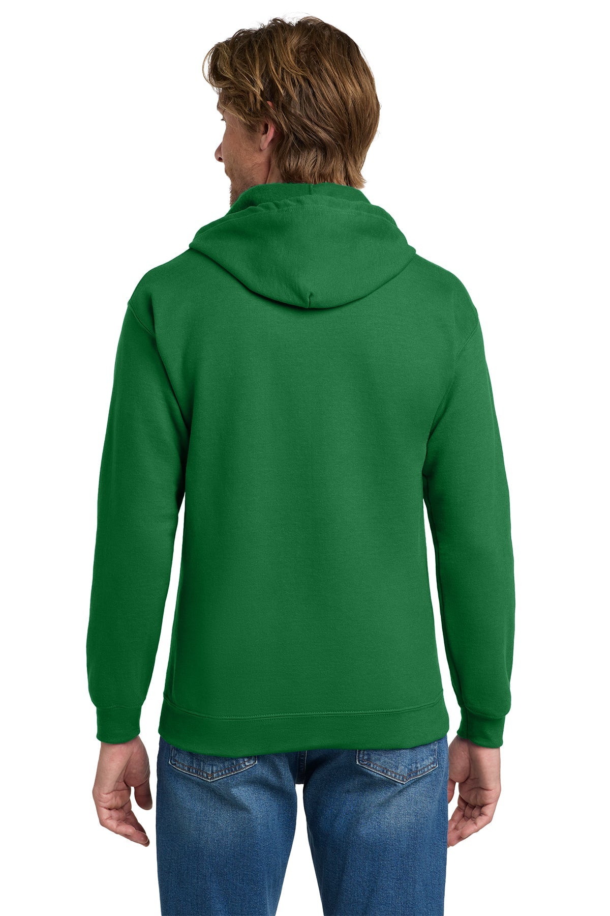 Gildan Heavy Blend Full Zip Hooded Sweatshirt Irish Green