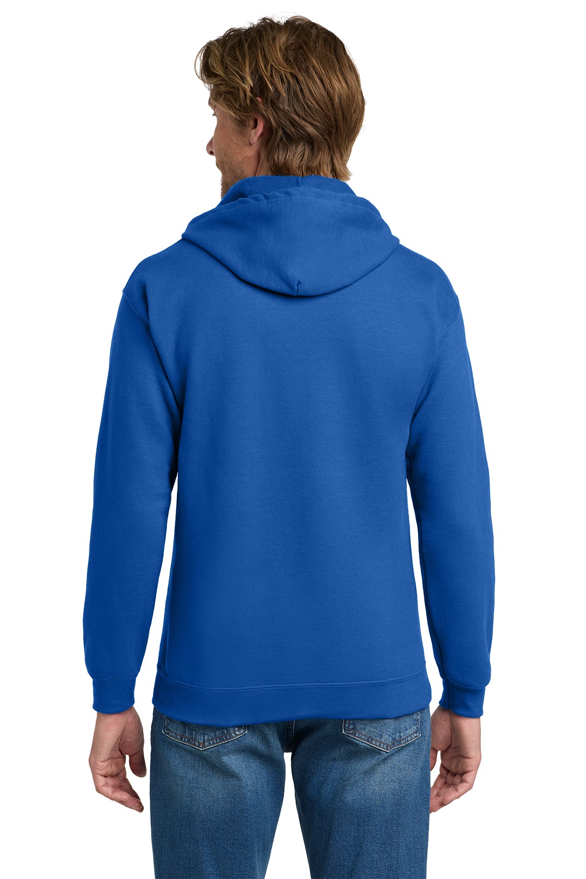 Gildan Heavy Blend Full Zip Hooded Sweatshirt Royal