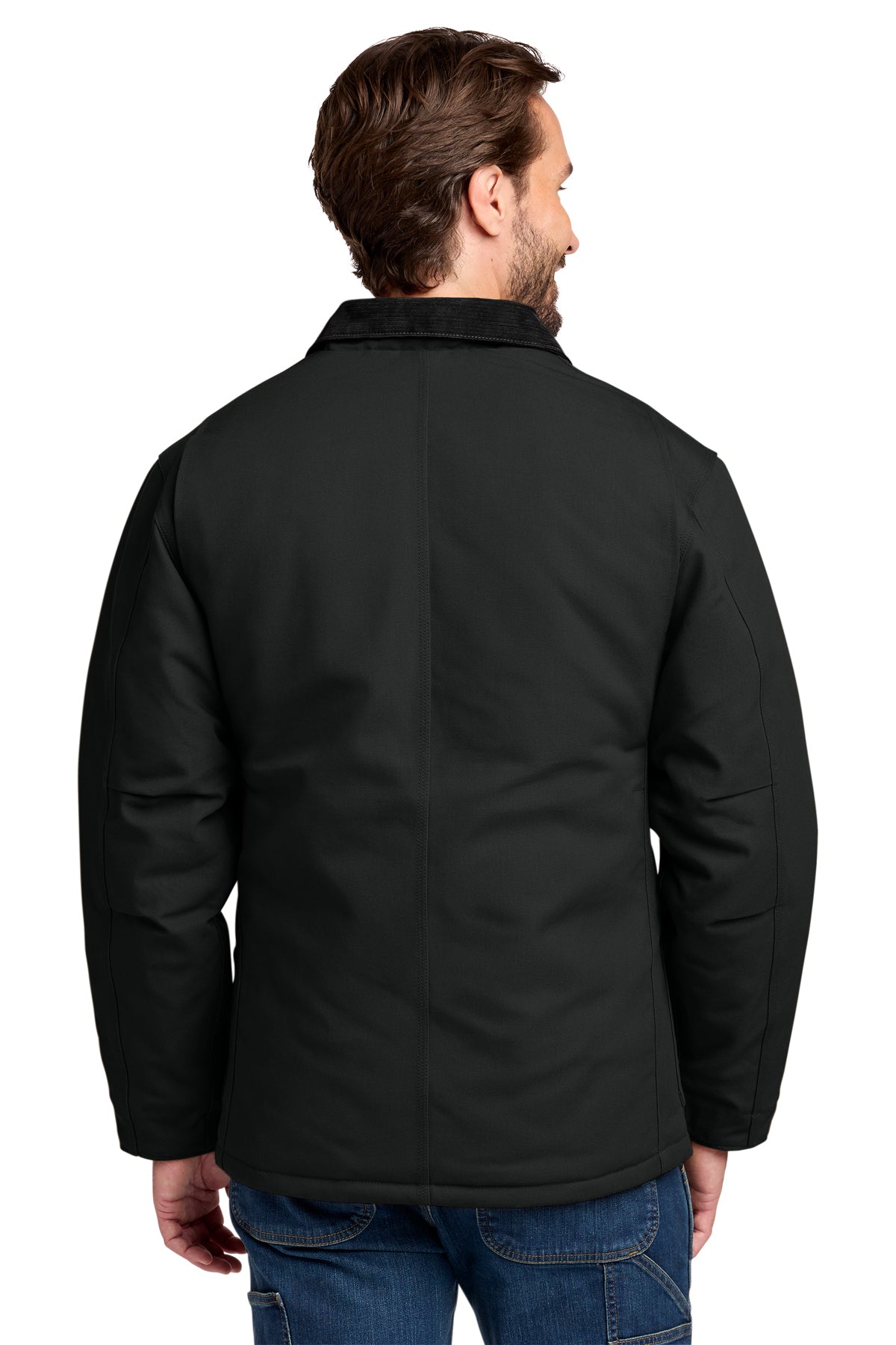 Carhartt Tall Duck Traditional Custom Coats, Black