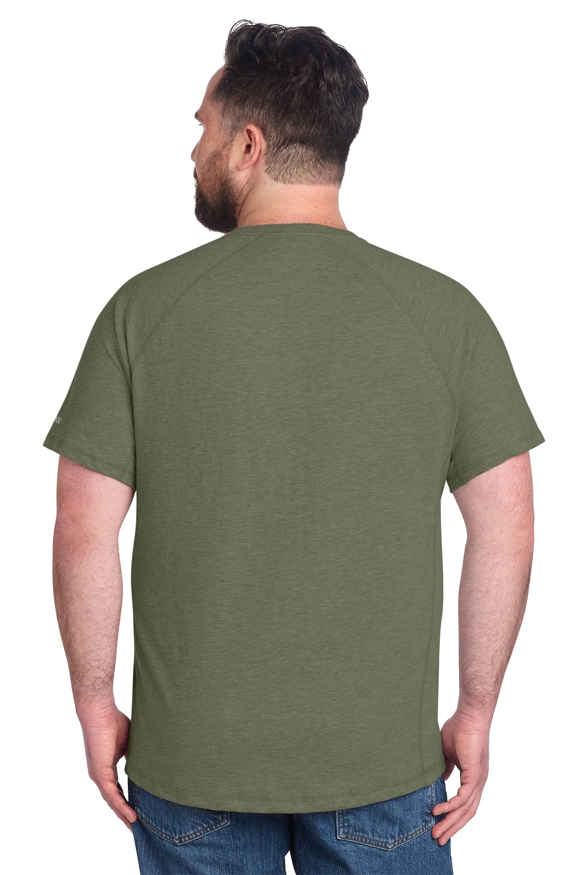 Carhartt Force Short Sleeve Custom Pocket T-Shirts, Basil Heather
