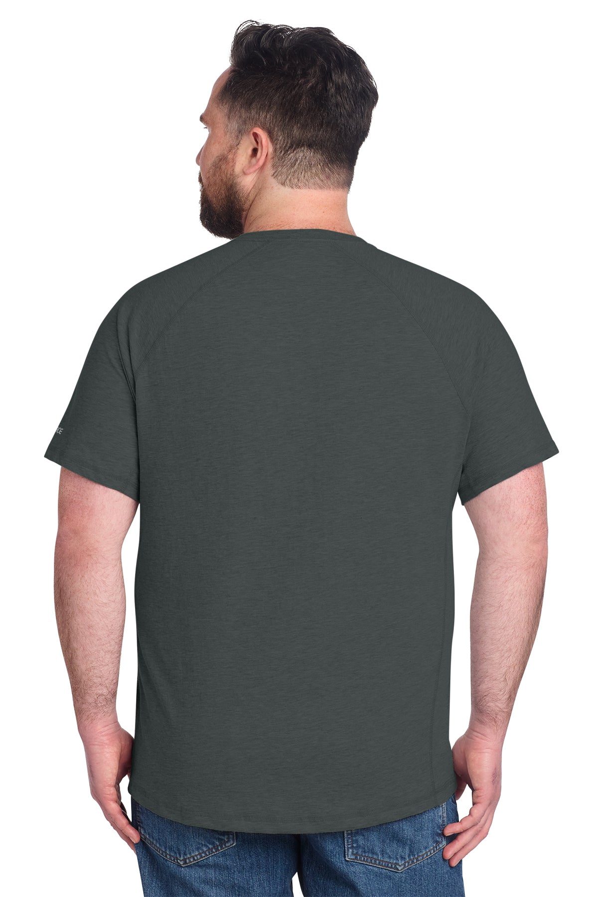 Carhartt Force Short Sleeve Custom Pocket T-Shirts, Carbon Heather