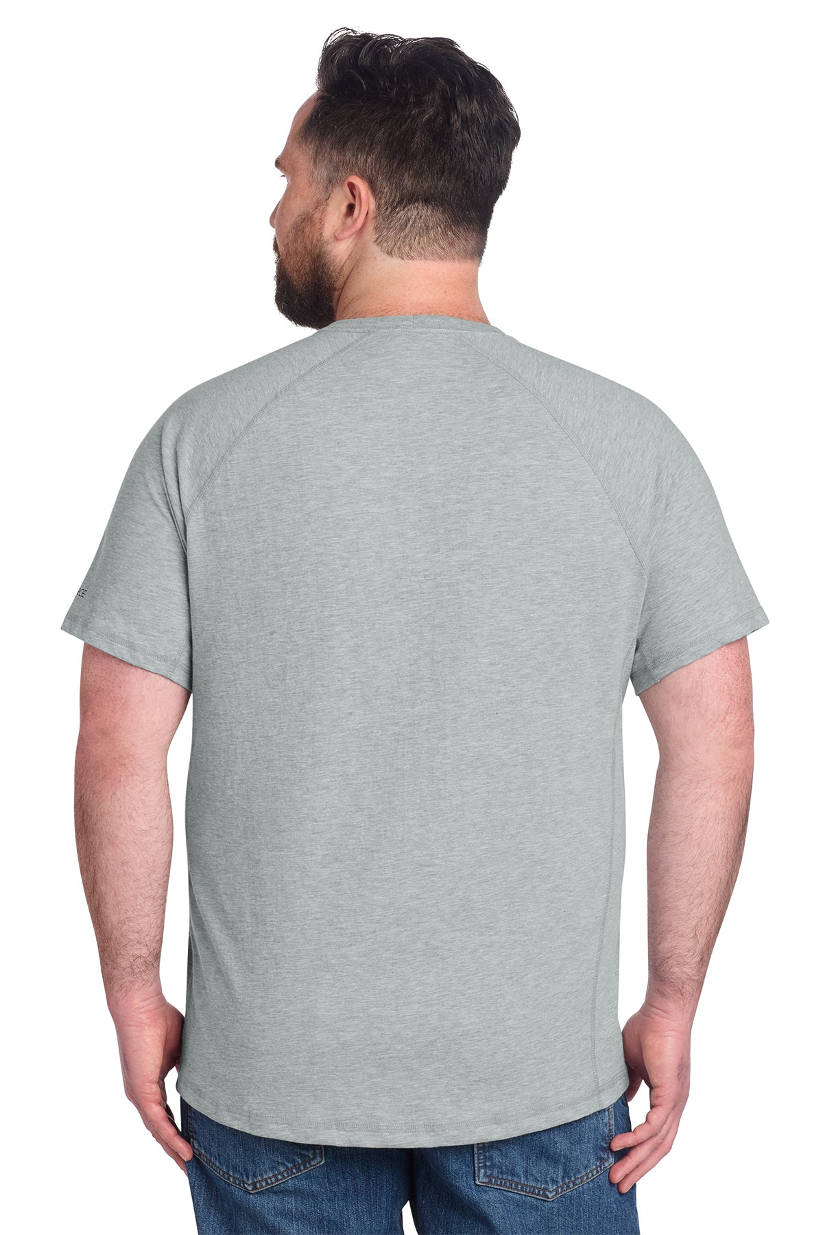 Carhartt Force Short Sleeve Custom Pocket T-Shirts, Heather Grey