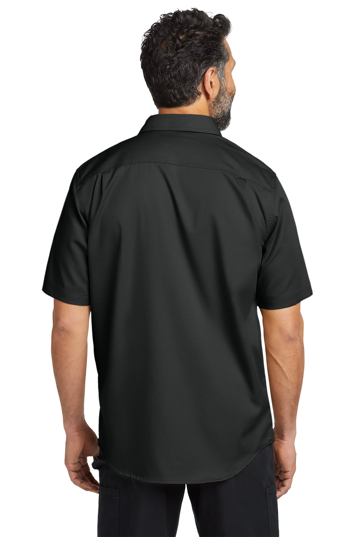 Carhartt Rugged Professional Series Custom Short Sleeve Shirts, Black