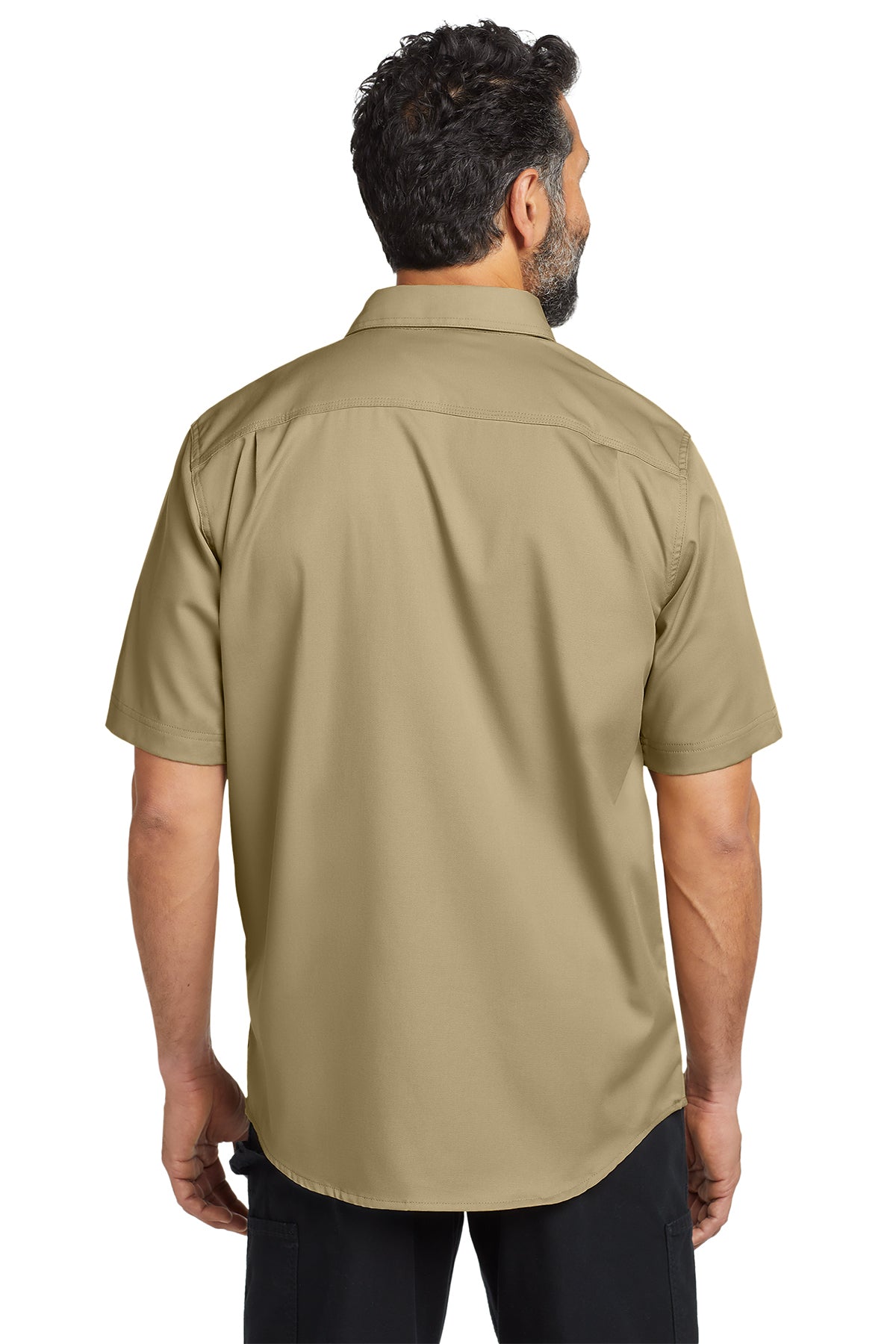 Carhartt Rugged Professional Series Custom Short Sleeve Shirts, Dark Khaki