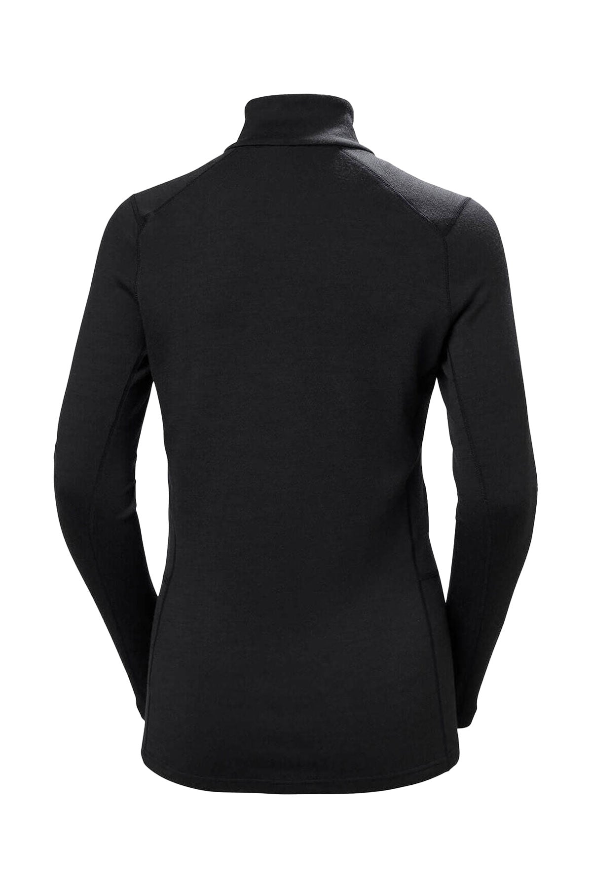 Helly Hansen Womens Lifa Merino Midweight Custom Half-Zips, Black