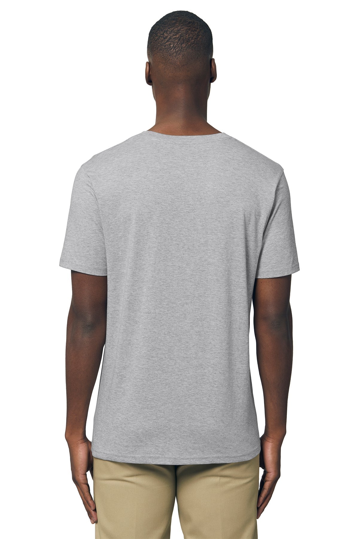 Stanley Stella Unisex Rocker Custom Tee's, Heather Grey [Sherpa LLC]