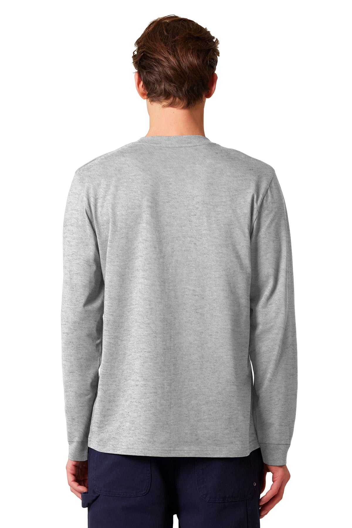 Stanley Stella Unisex Creator 2.0 Long Sleeve Custom Tee's, Heather Grey