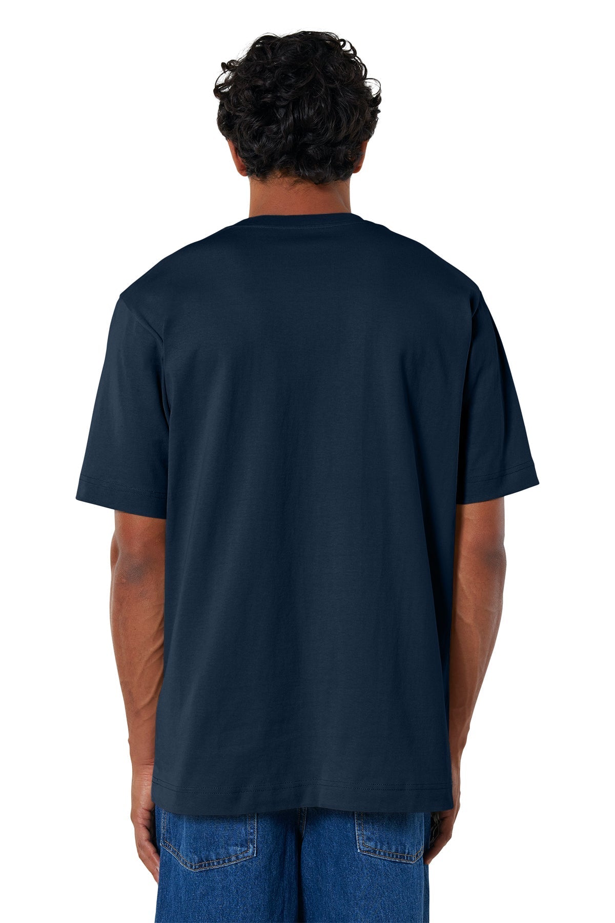 Stanley Stella Unisex Freestyler Heavyweight Custom Tee's, French Navy [Vision Electric and Systems]