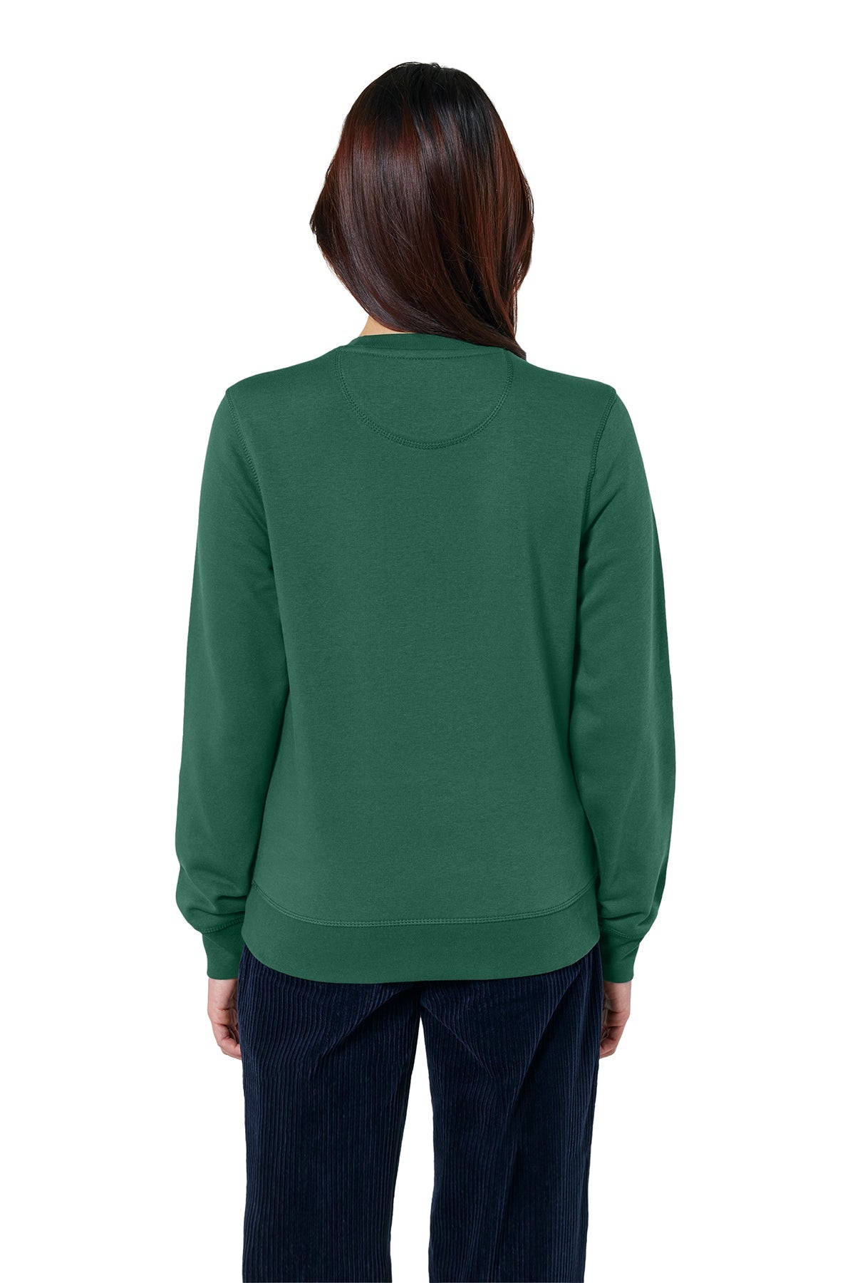 Stanley Stella Unisex Roller Crewneck Custom Sweatshirts, Bottle Green