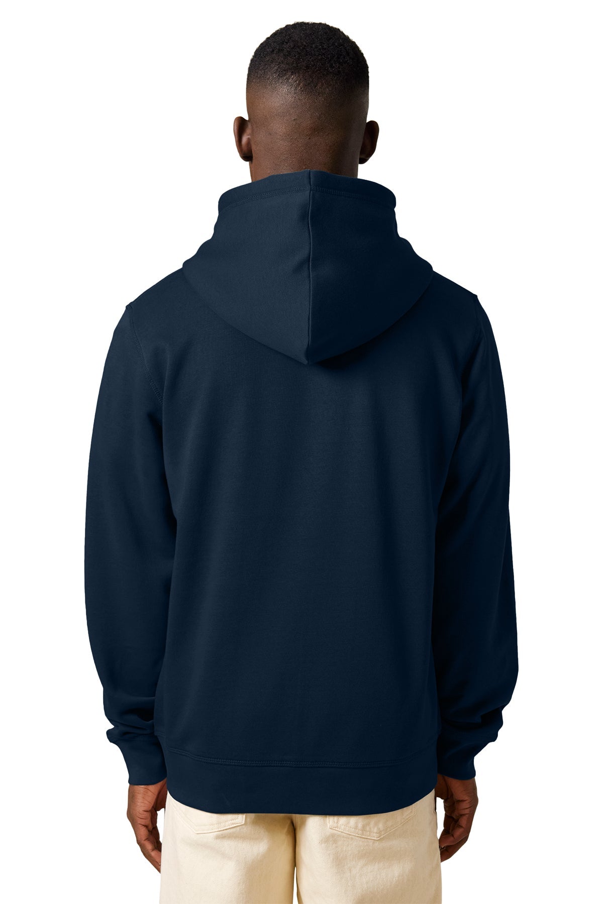 Stanley Stella Unisex Mixer Full-Zip Custom Hooded Sweatshirts, French Navy