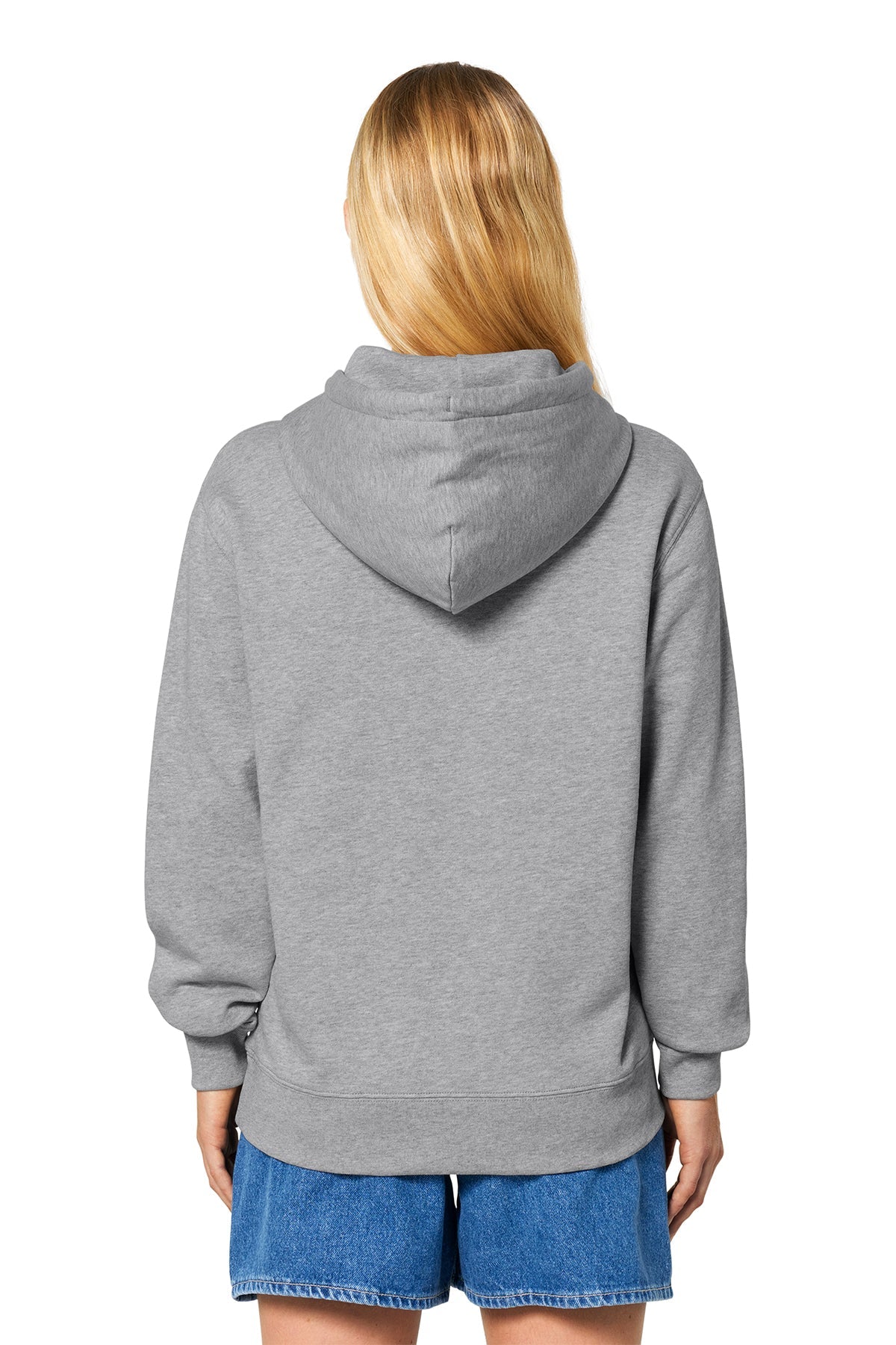 Stanley Stella Unisex Cruiser 2.0 Custom Hooded Sweatshirts, Heather Grey
