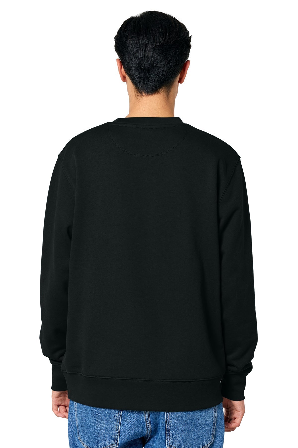 Stanley Stella Unisex Changer 2.0 Crewneck Custom Sweatshirts, Black [Stratolaunch]