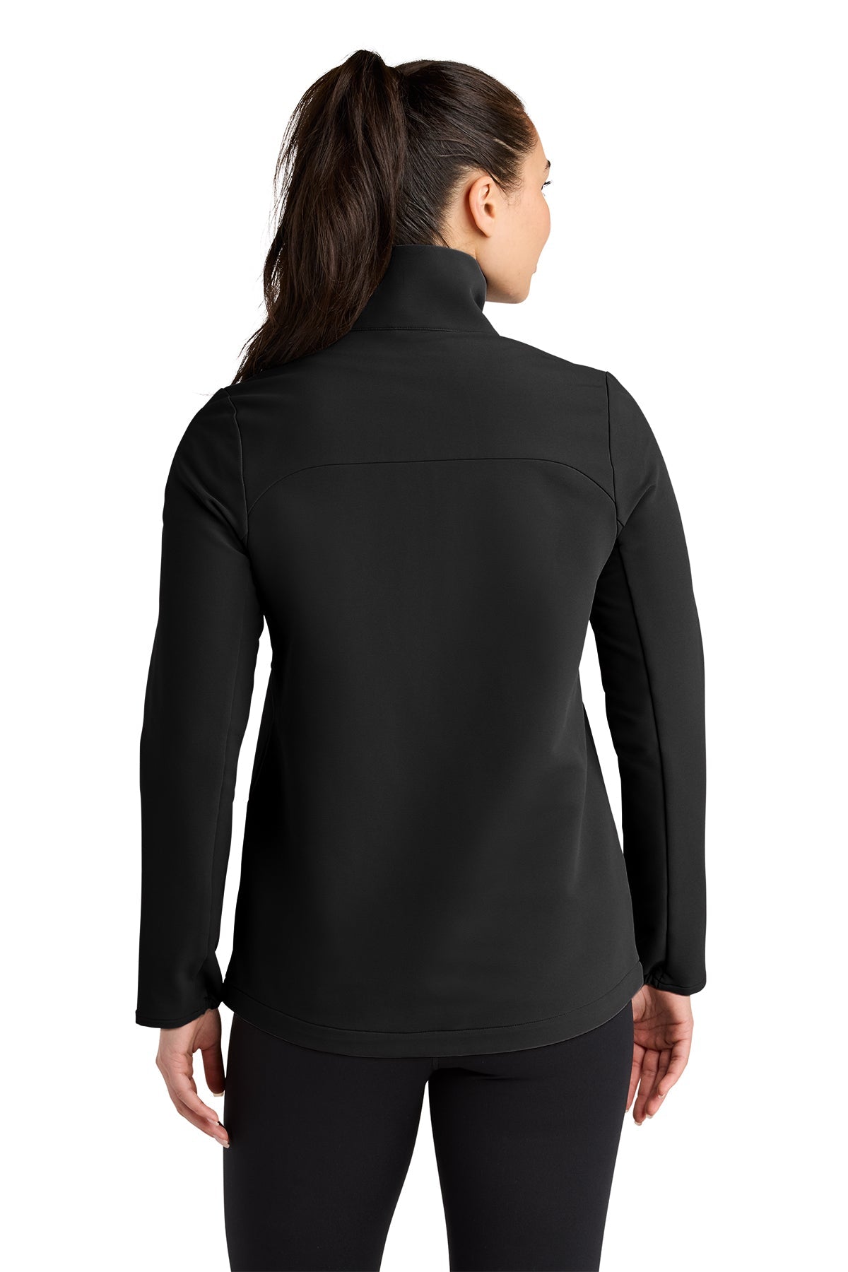 OGIO Womens Kinetic Soft Shell Custom Jackets, Blacktop