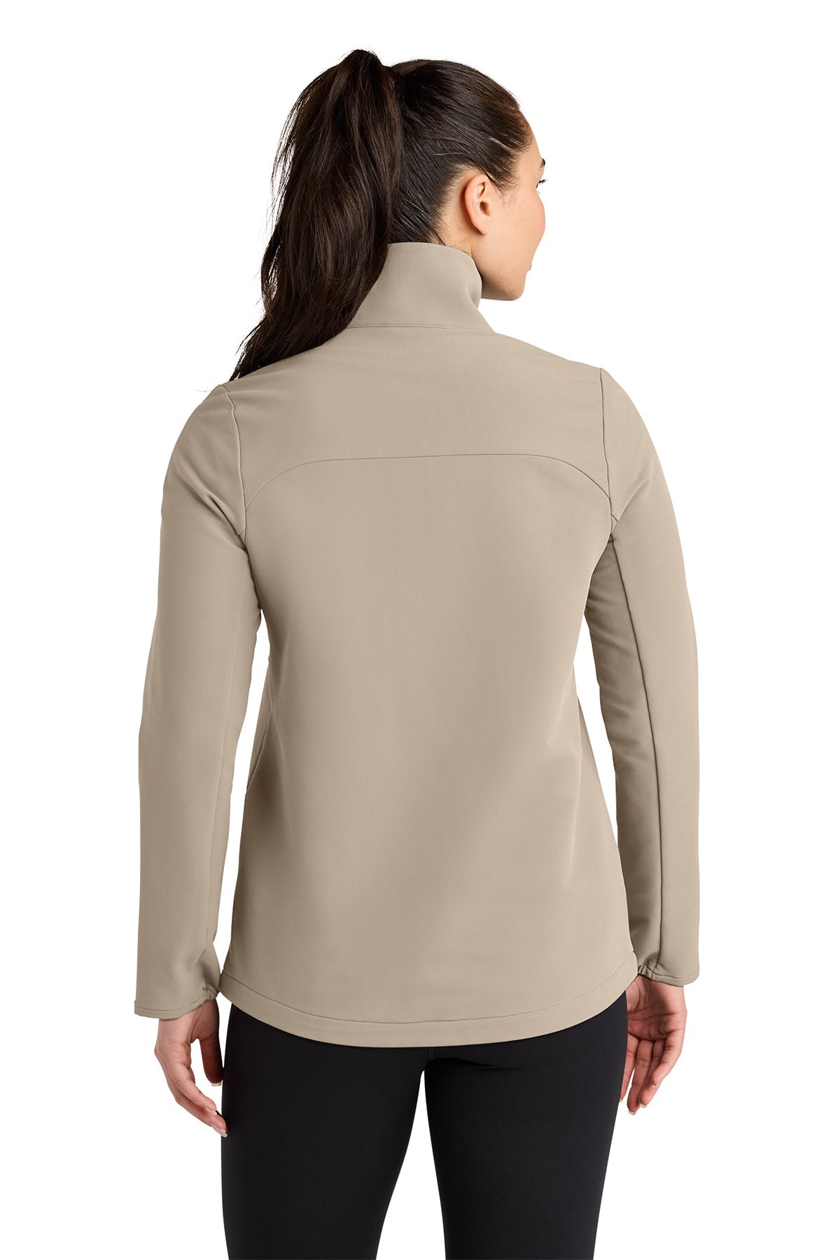 OGIO Womens Kinetic Soft Shell Custom Jackets, Sahara