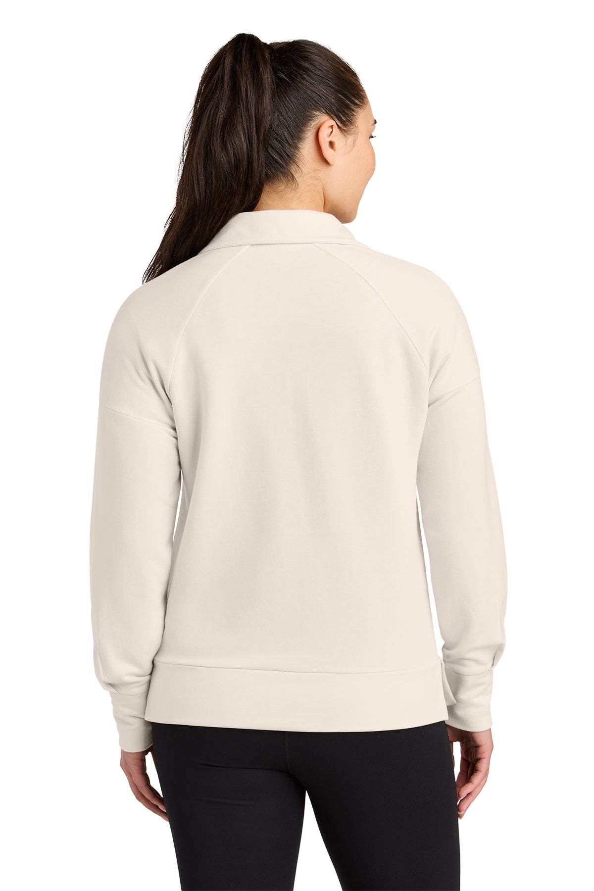 OGIO Womens Luuma Custom 1/2-Zips, Light Suede