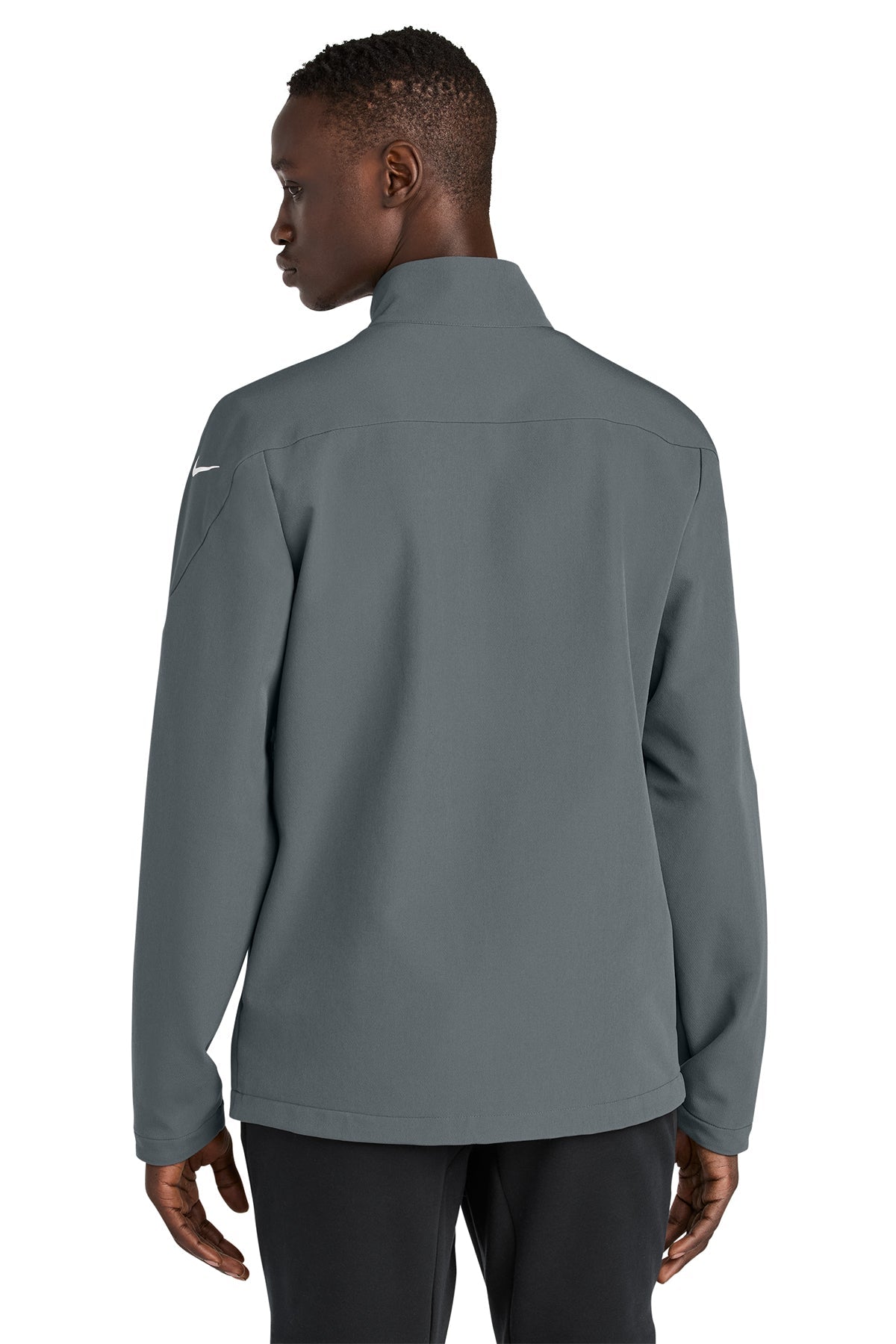Nike Full-Zip Custom Soft Shell Jackets, Dark Grey [Tetralogicx]