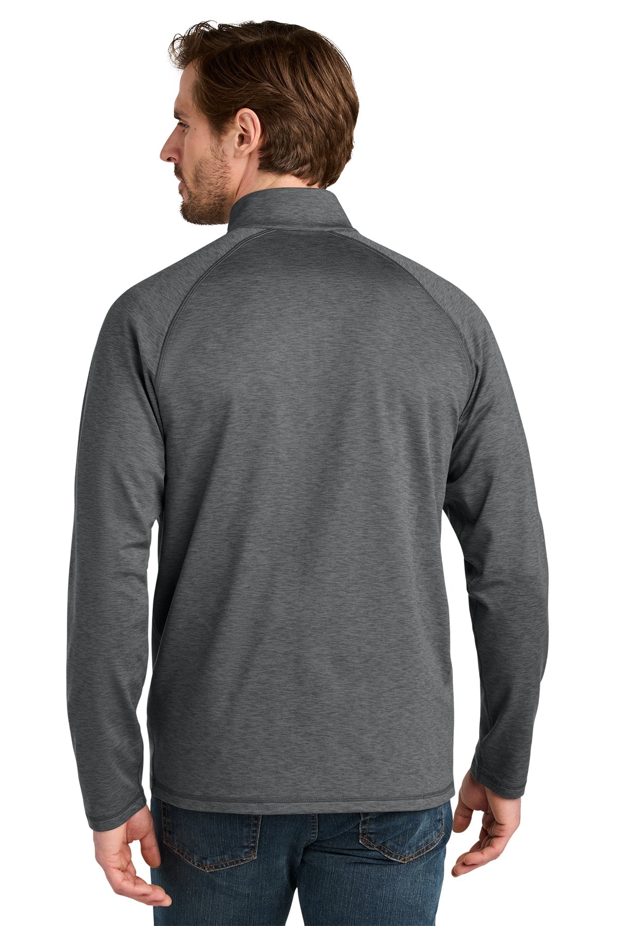 Eddie Bauer Adventurer Custom 1/4-Zips, Metal Grey Heather [Homie Real estate]