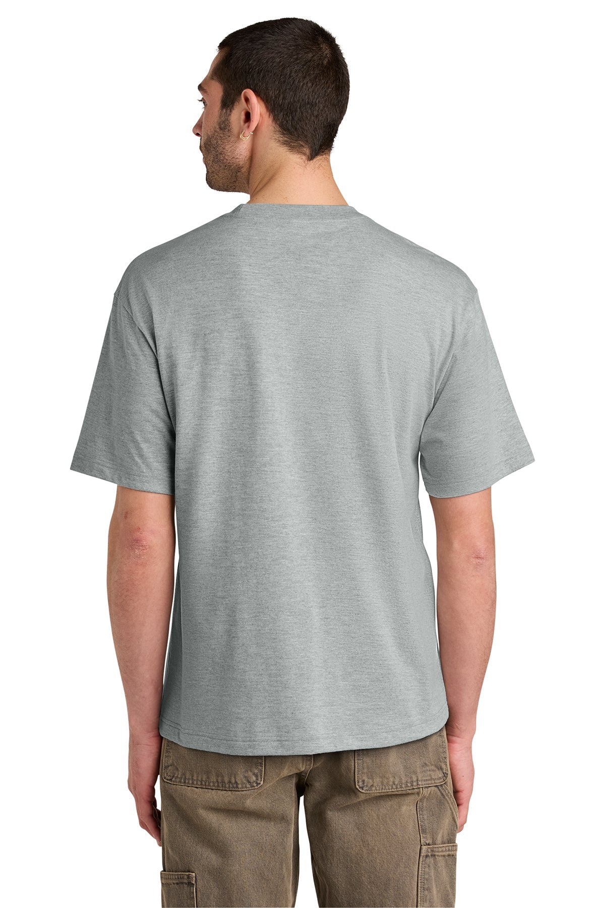 District Heavyweight Very Important Custom Tee's, Light Heather Grey [United Rolls]