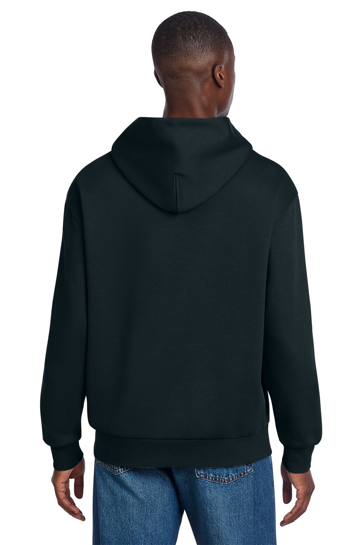 District V.I.T. Heavyweight Custom Fleece Hoodies, Navy Blue