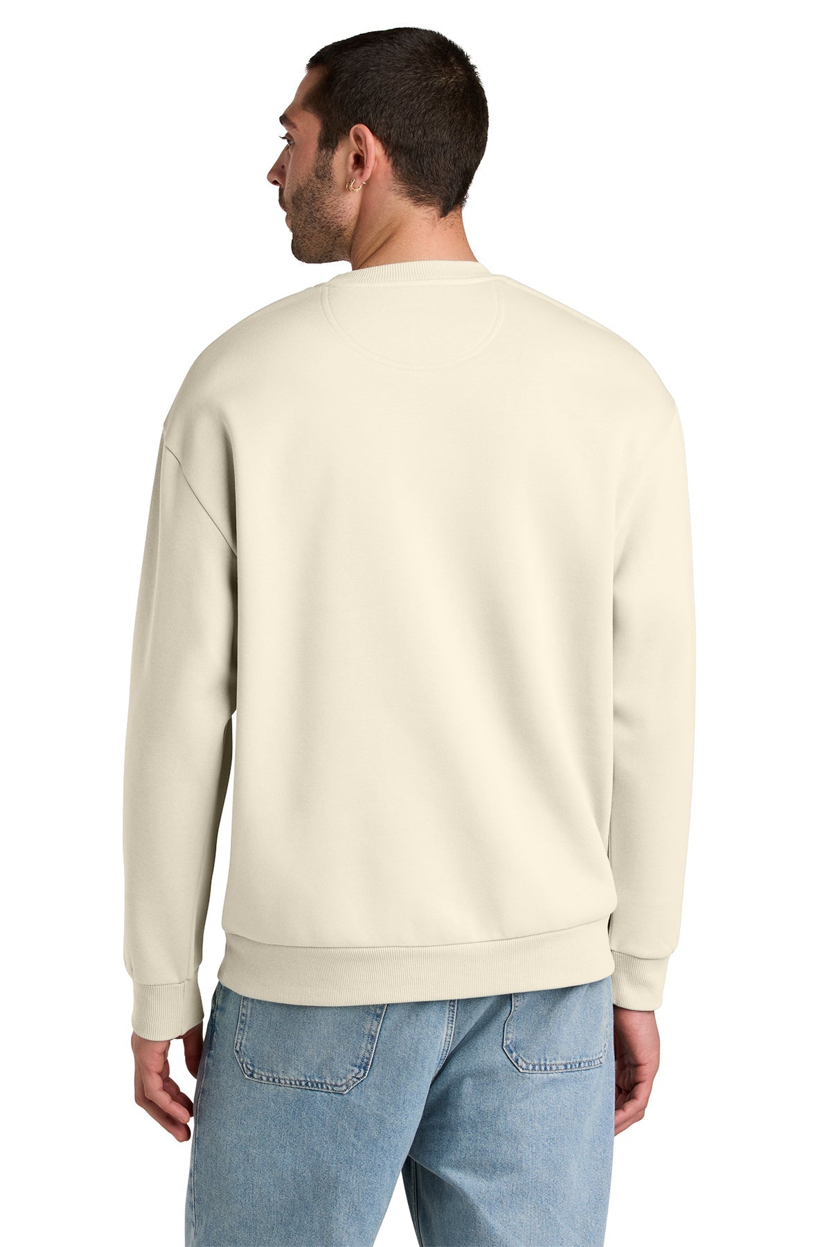 District V.I.T. Heavyweight Custom Fleece Crews, Griege [AMERILODGE GROUP]