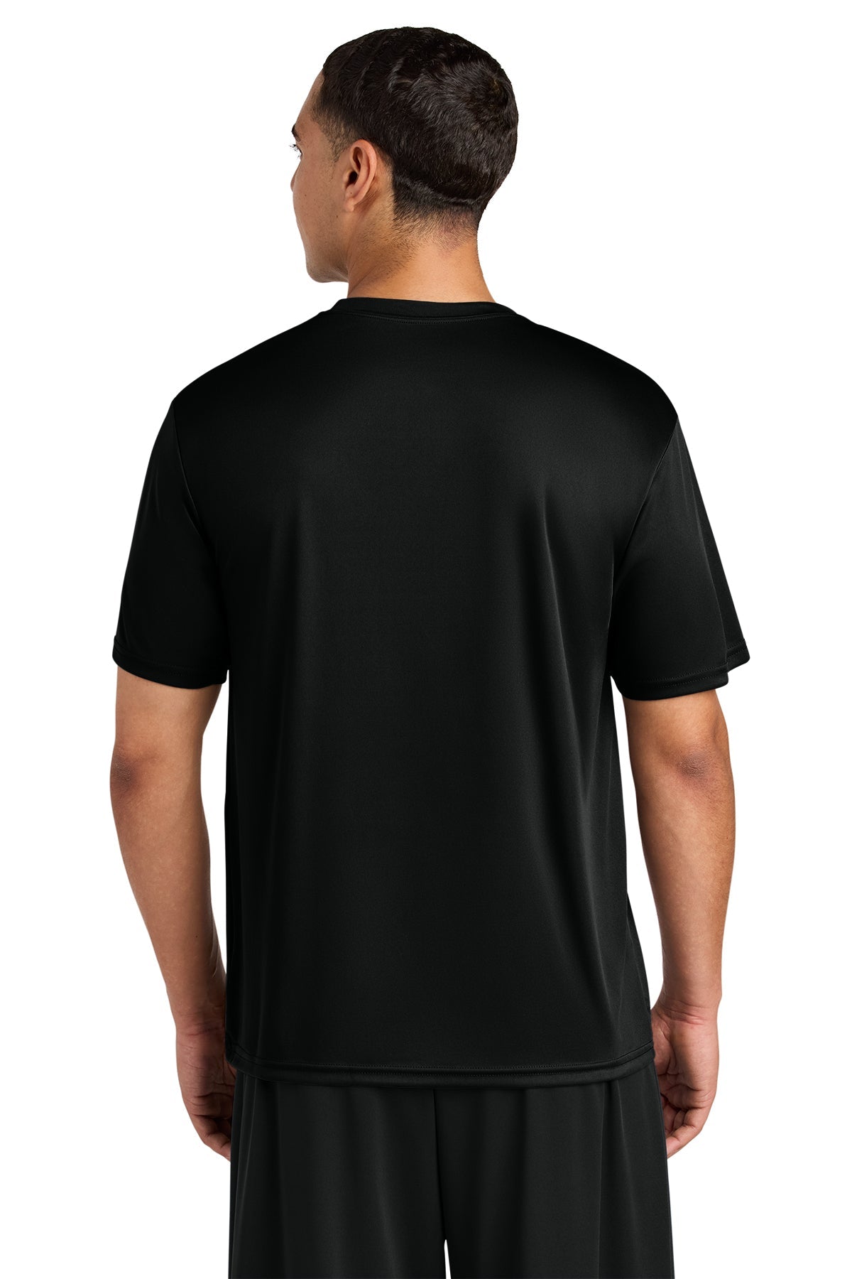 A4 Cooling Performance Custom Short Sleeve Tee's, Black [lisa@neon.aero]