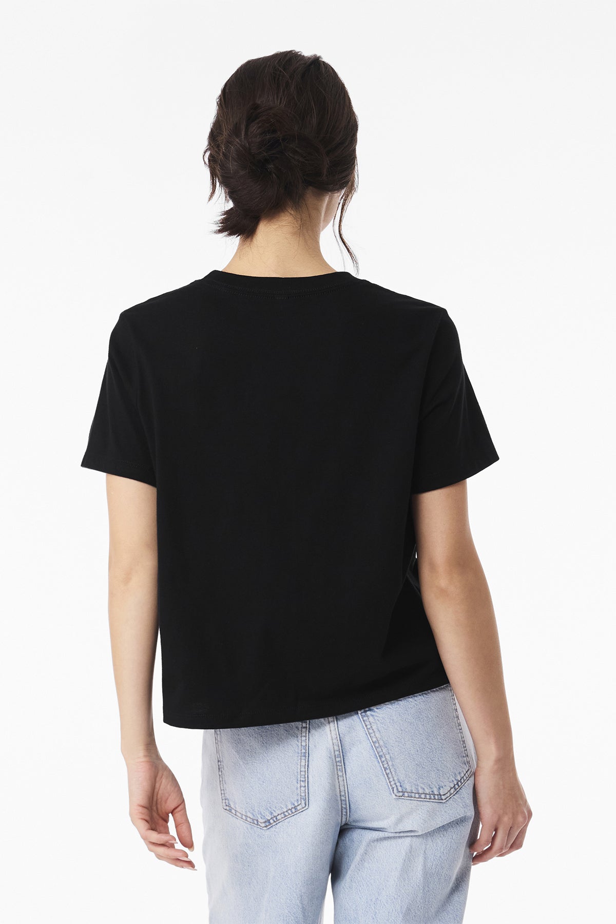 Bella Canvas Womens Heavyweight Custom Tee's, Black [Kizen]