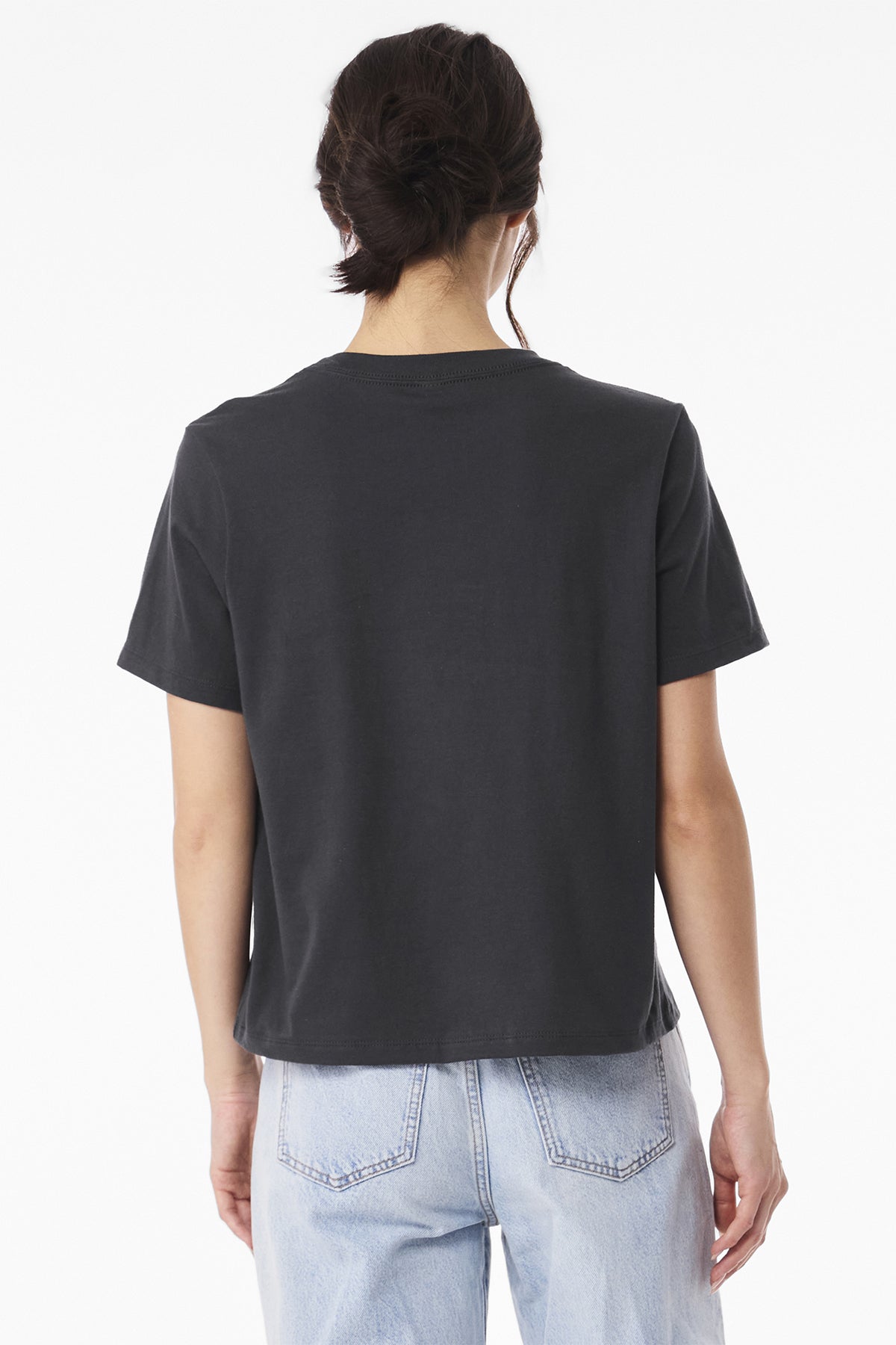 Bella Canvas Womens Heavyweight Custom Tee's, Dark Grey [Glazing Solutions]