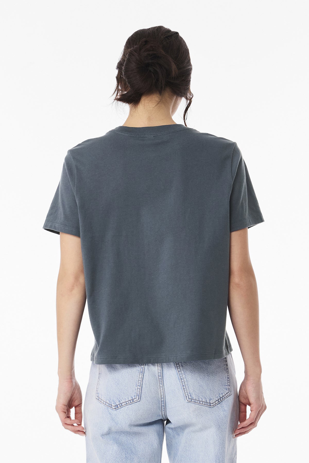 Bella Canvas Womens Heavyweight Custom Tee's, Vintage Navy [TW Constructors]