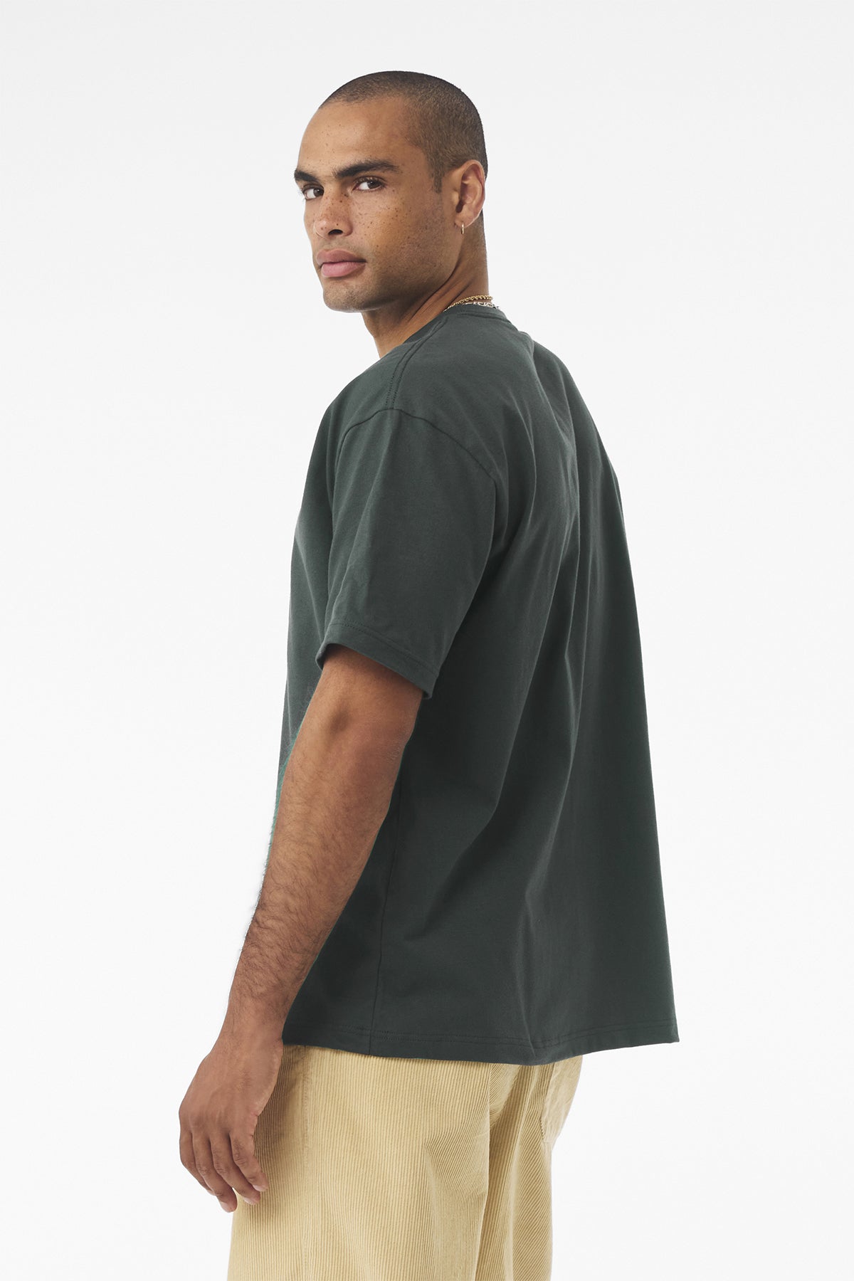 Bella Canvas Unisex Heavyweight Custom Tee's, Hunter Green [Nuclear rescue]