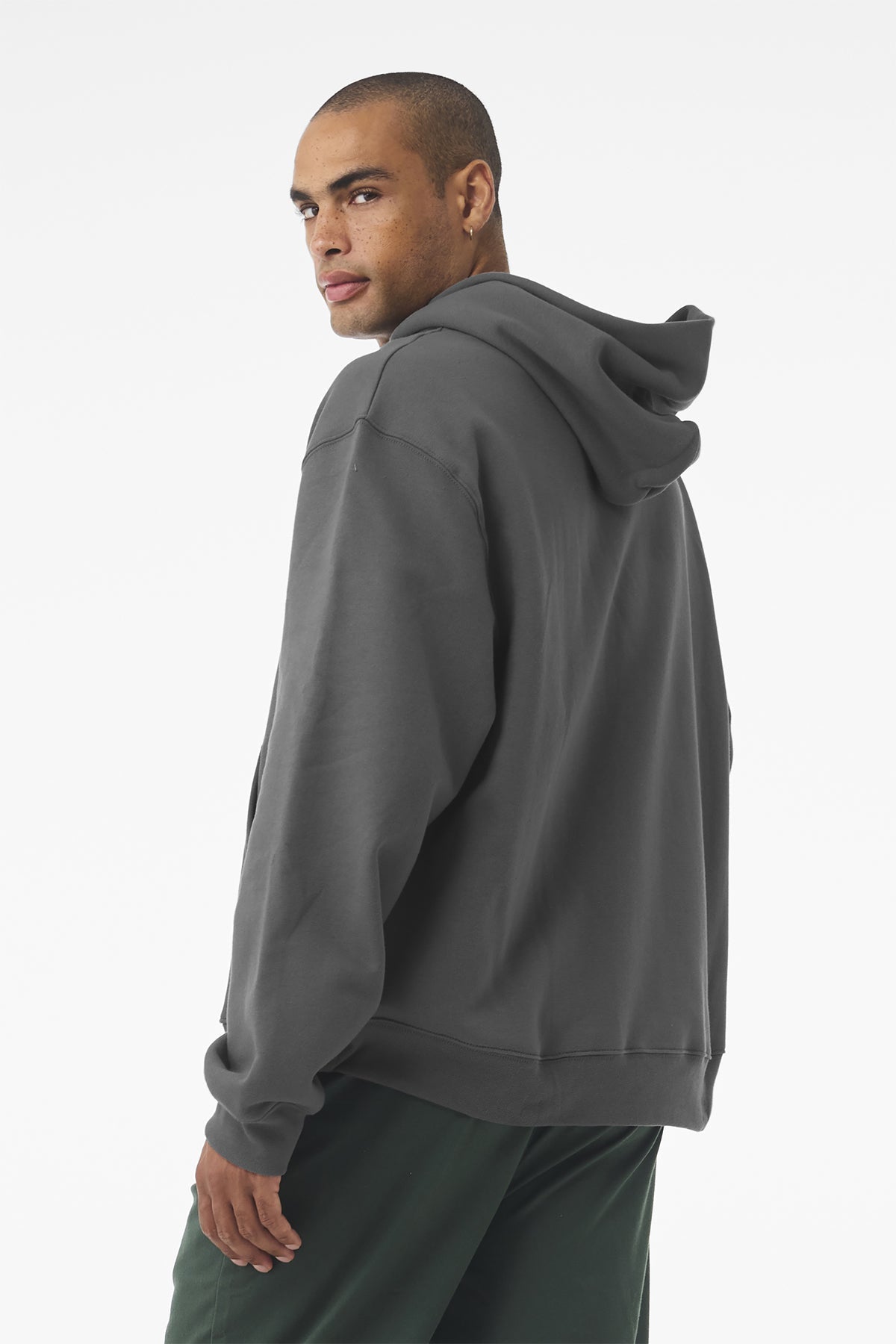 Bella Canvas Unisex Heavyweight Custom Pullover Hoodies, Asphalt [CIC]