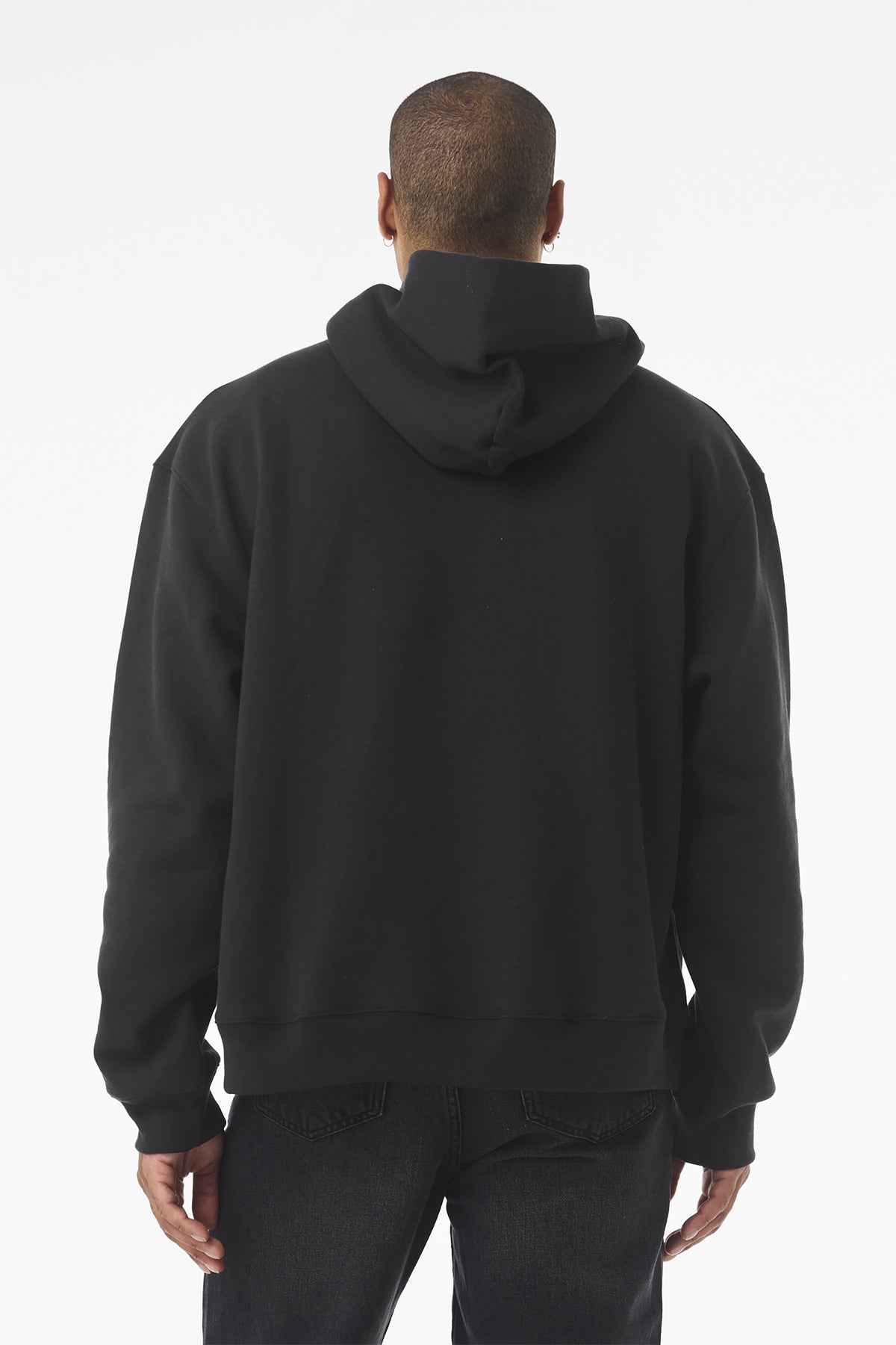 Bella Canvas Unisex Heavyweight Custom Pullover Hoodies, Vintage Black [CyberFOX]