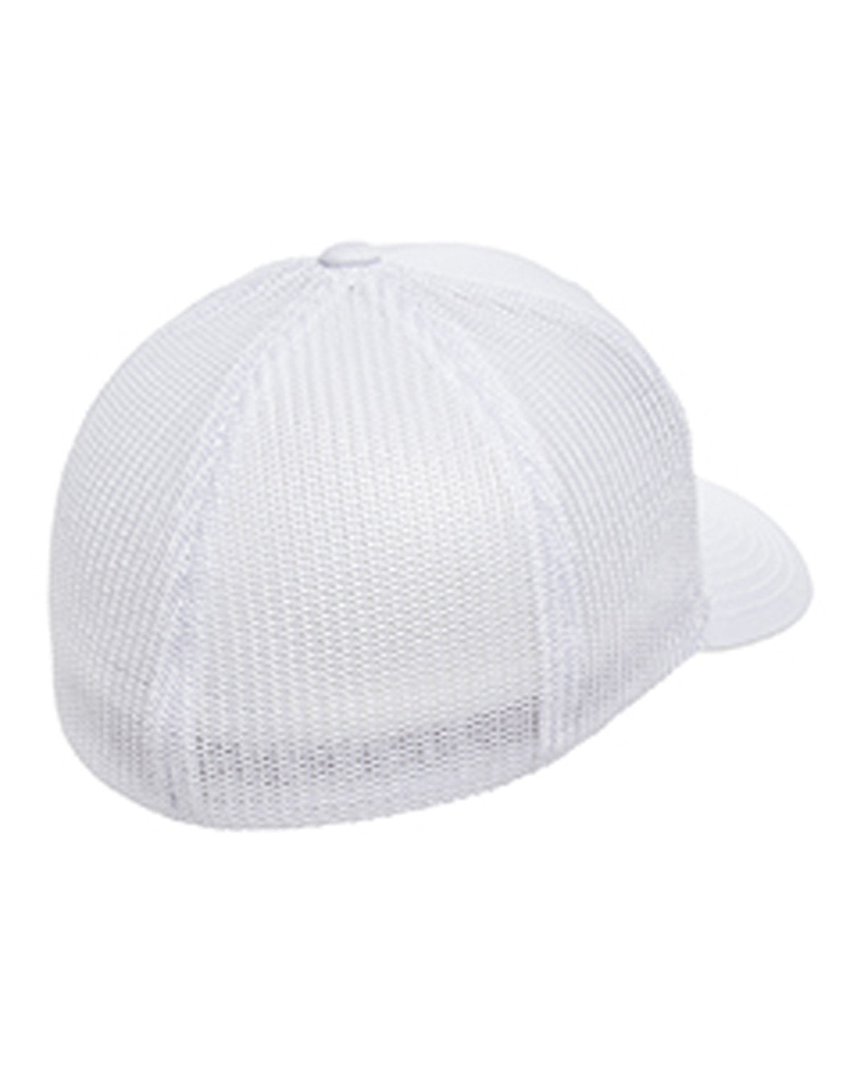 Flexfit 6-Panel Trucker Custom Caps, White [Georgia Kickstart]