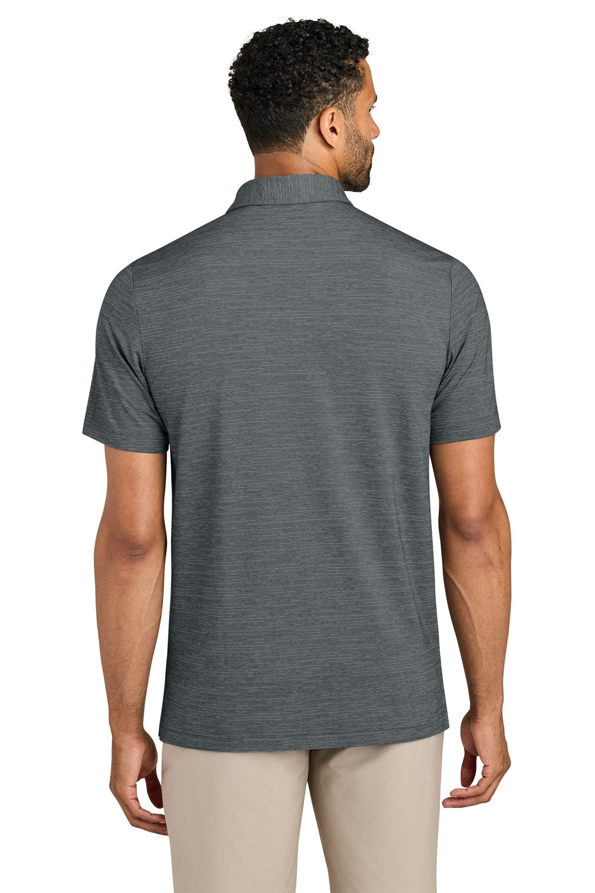 TravisMathew Crestview Custom Polos, Grey Heather
