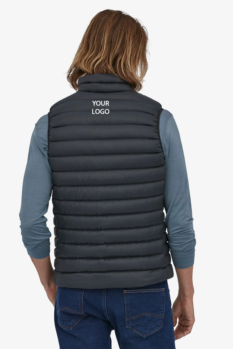Patagonia Mens Custom Down Sweater Vests, Black