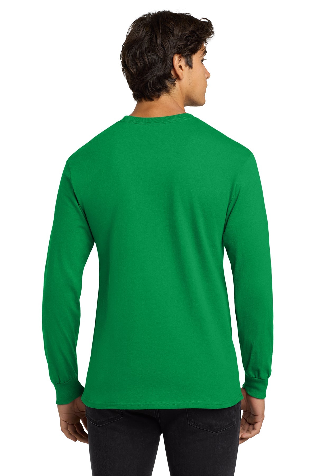 gildan ultra cotton long sleeve t shirt g2400 irish green