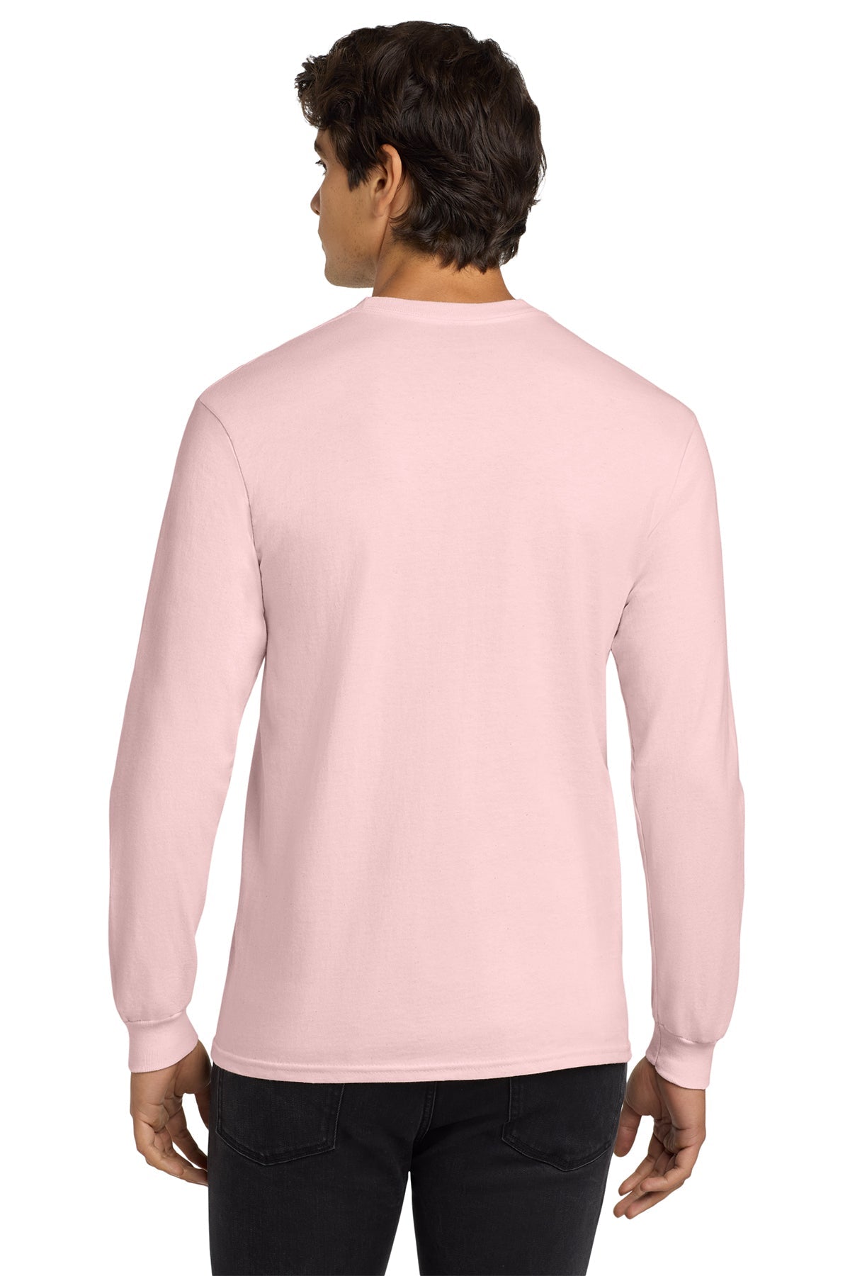 gildan ultra cotton long sleeve t shirt g2400 light pink