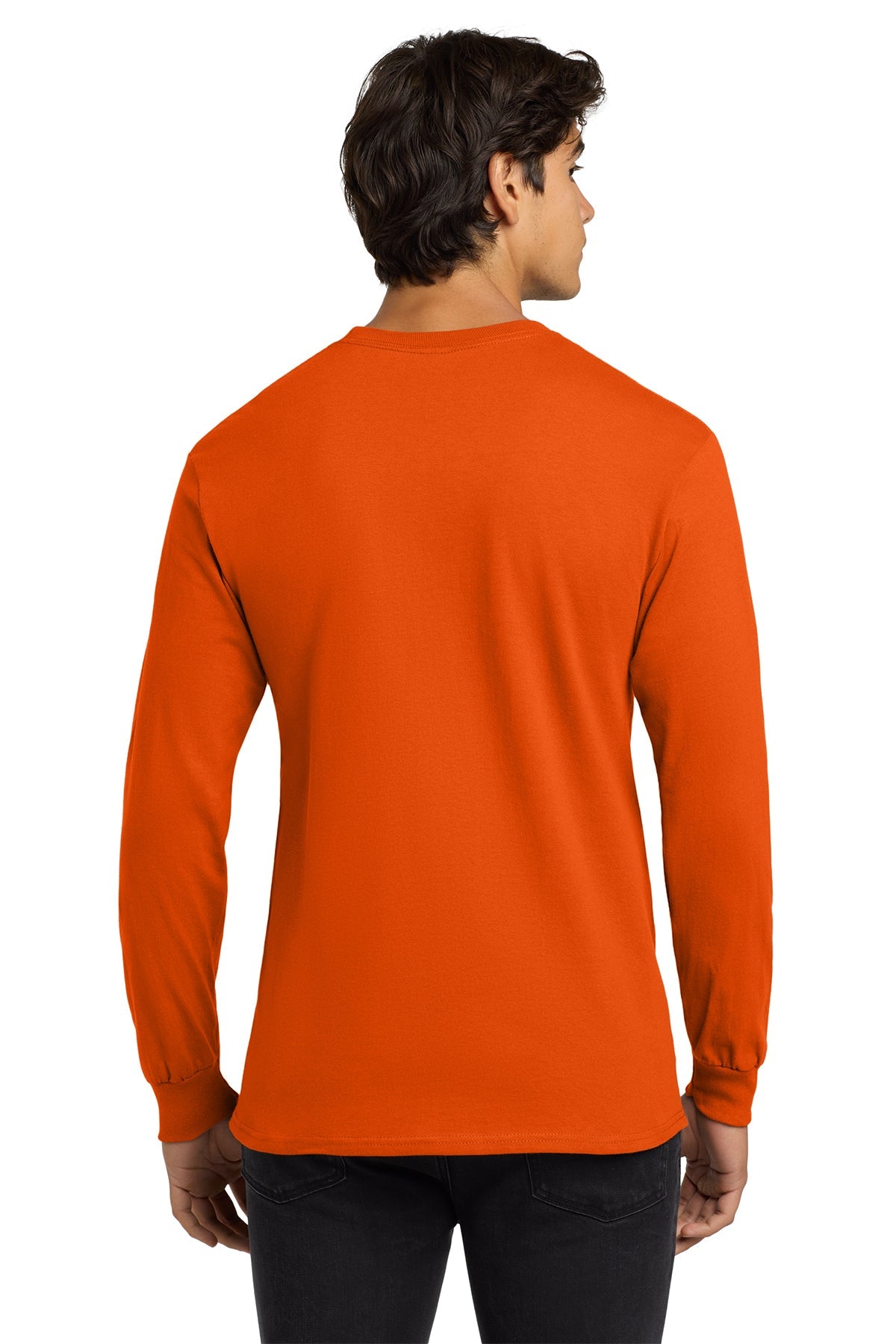 gildan ultra cotton long sleeve t shirt g2400 orange