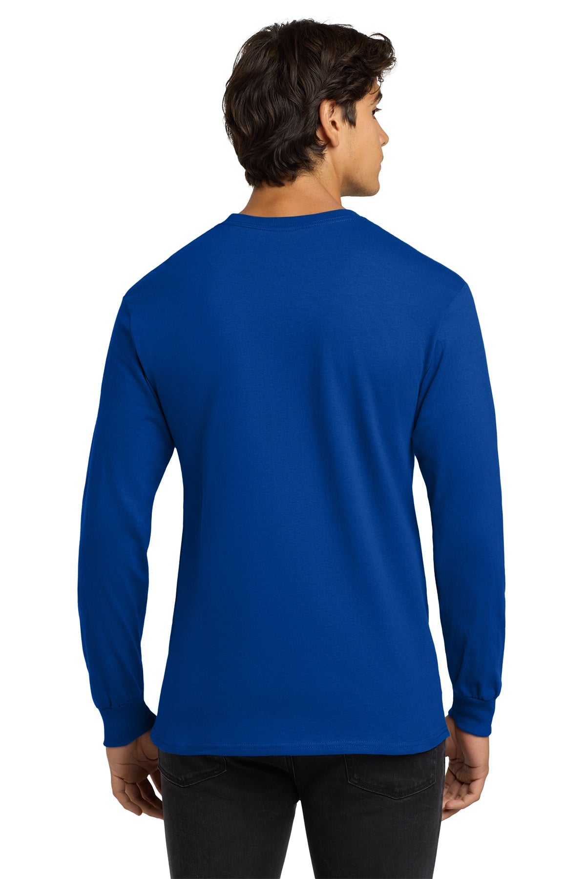gildan ultra cotton long sleeve t shirt g2400 royal