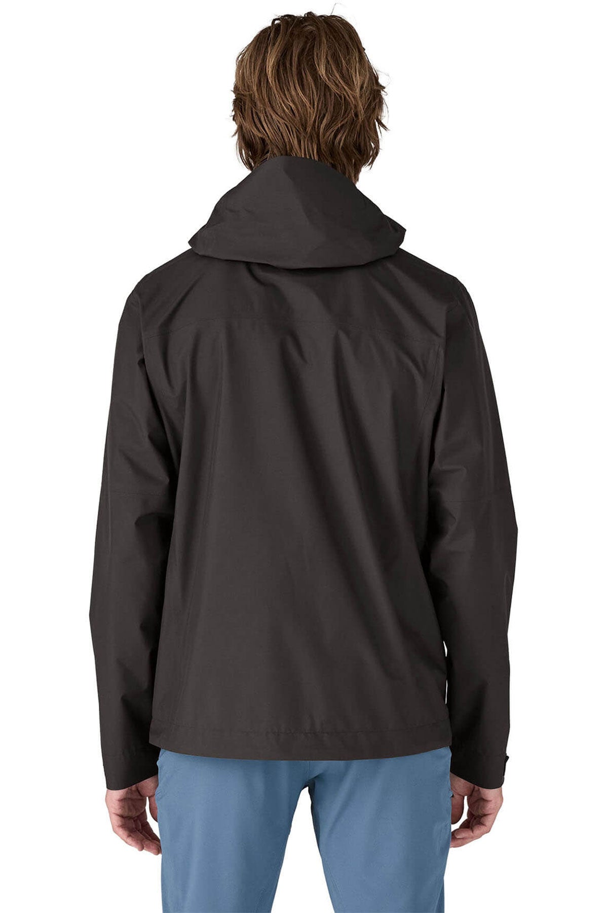 Patagonia Mens Boulder Fork Custom Rain Jackets, Black
