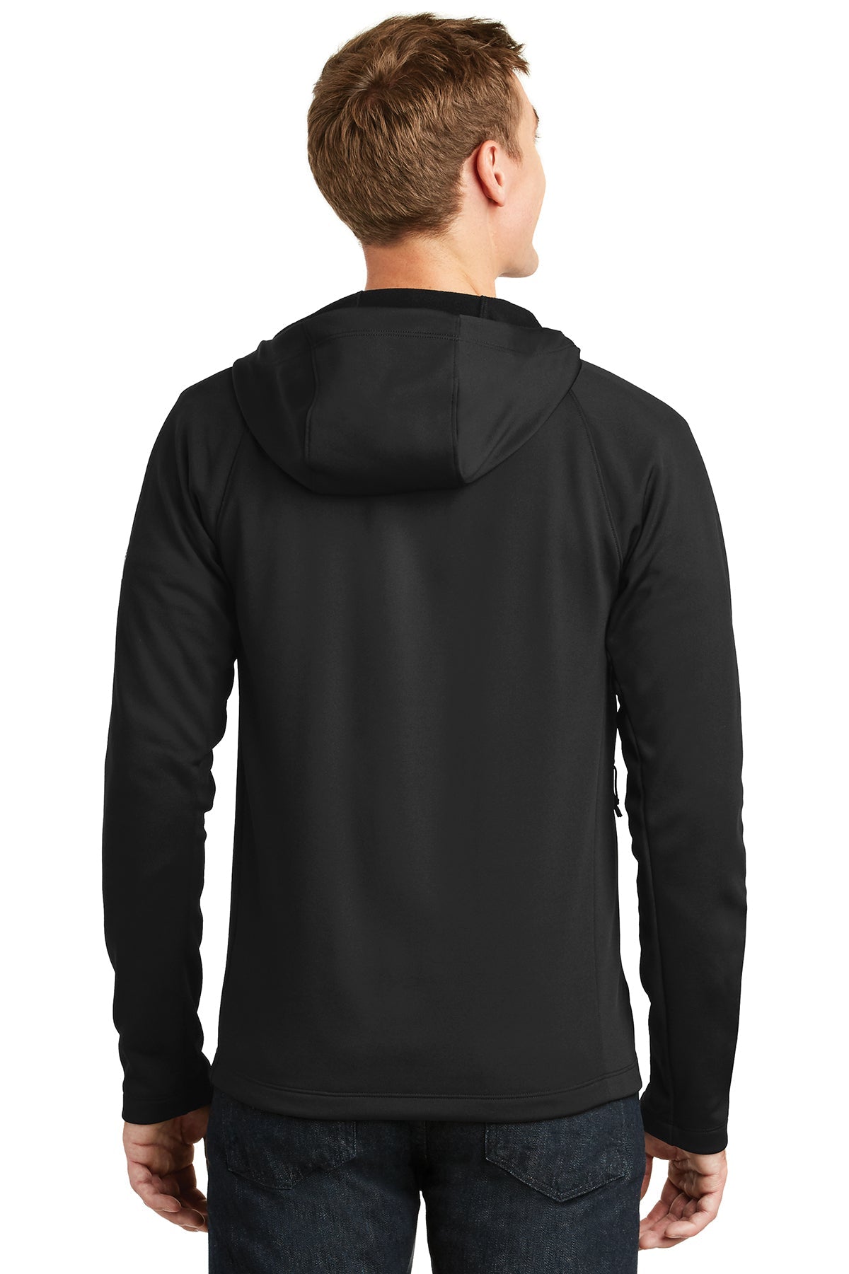 North Face Canyon Flats Fleece Hooded Jacket TNF Black [Stratolaunch]