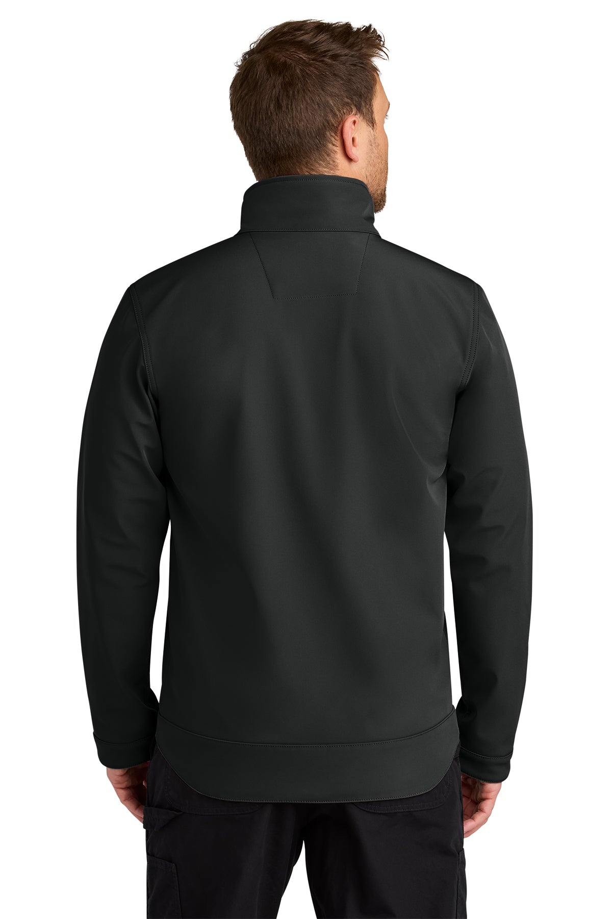 Carhartt Rain Defender Soft Shell Custom Jackets, Black [Technical Development Corporation]