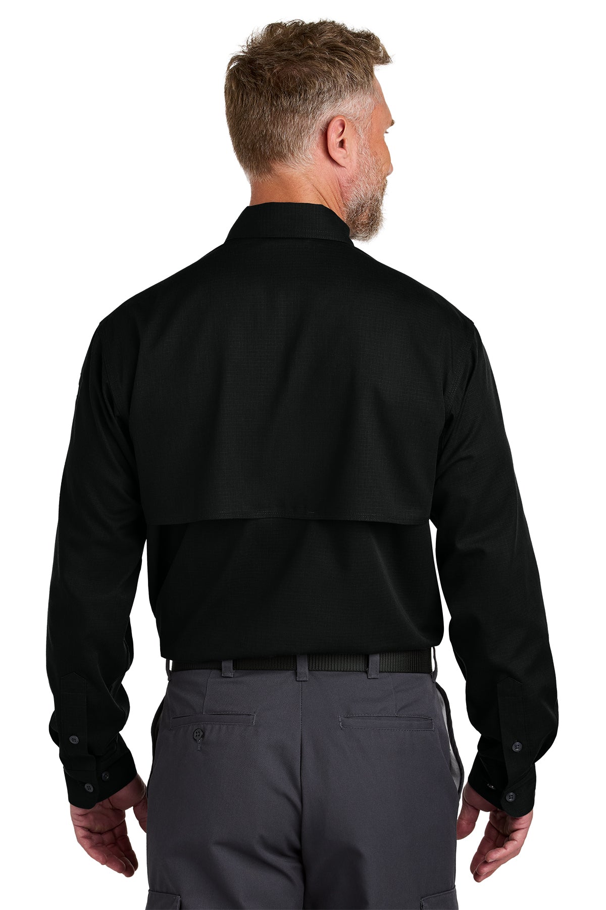 CornerStone Long Sleeve Select Tactical Custom Shirts, Black