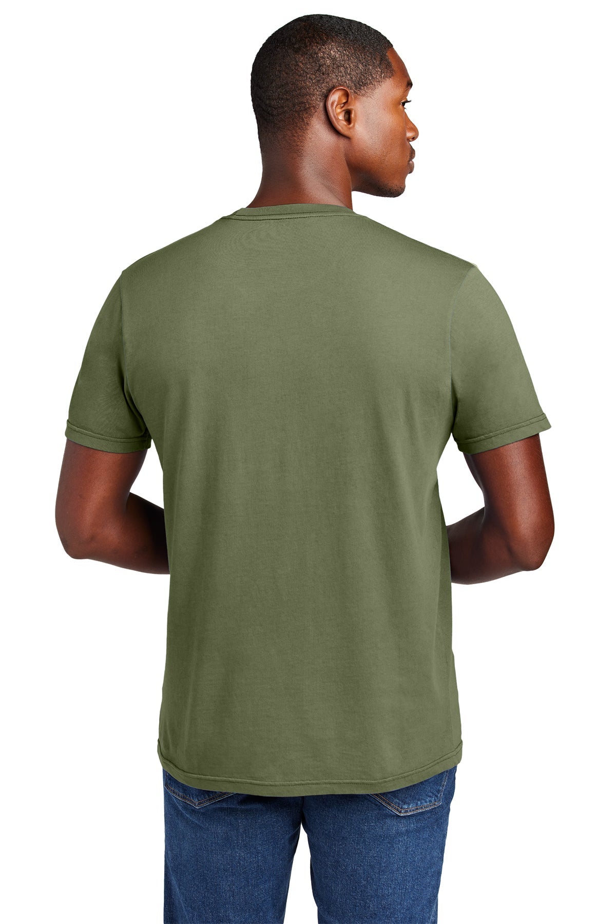 District Wash Custom Tee's, Olive Drab Green [Osage LLC]