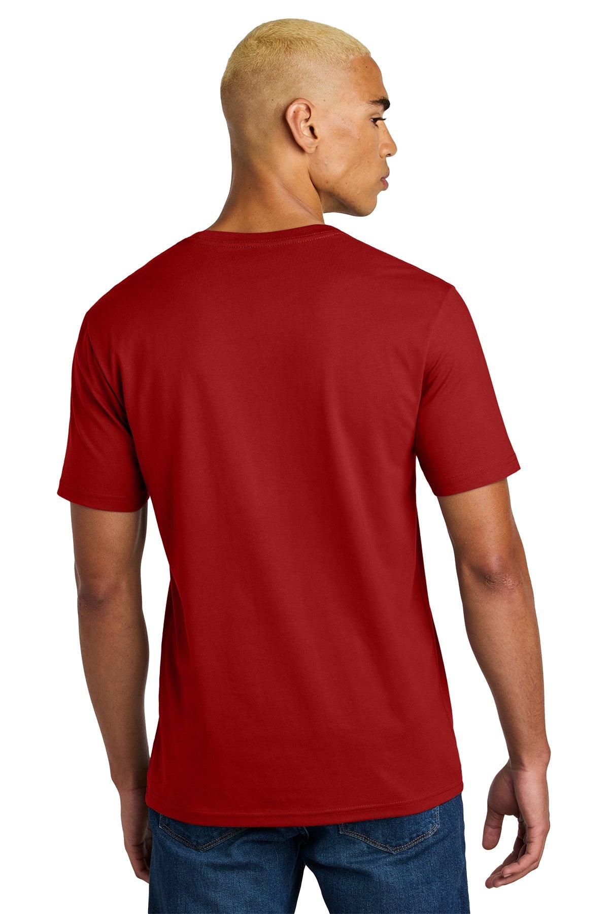 District Perfect Weight Icon Custom Tees, Classic Red [Osage LLC]