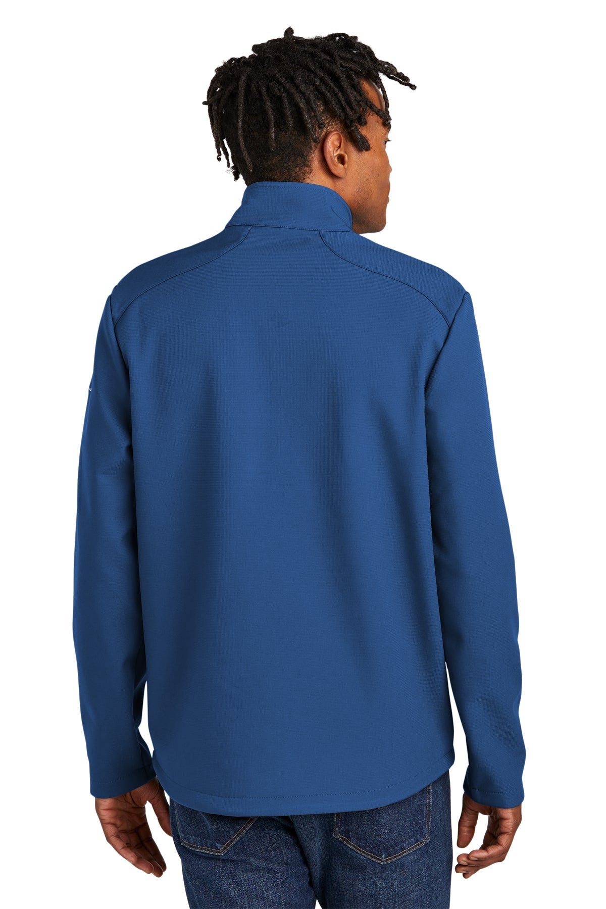 Eddie Bauer Stretch Soft Shell Custom Jackets, Cobalt Blue
