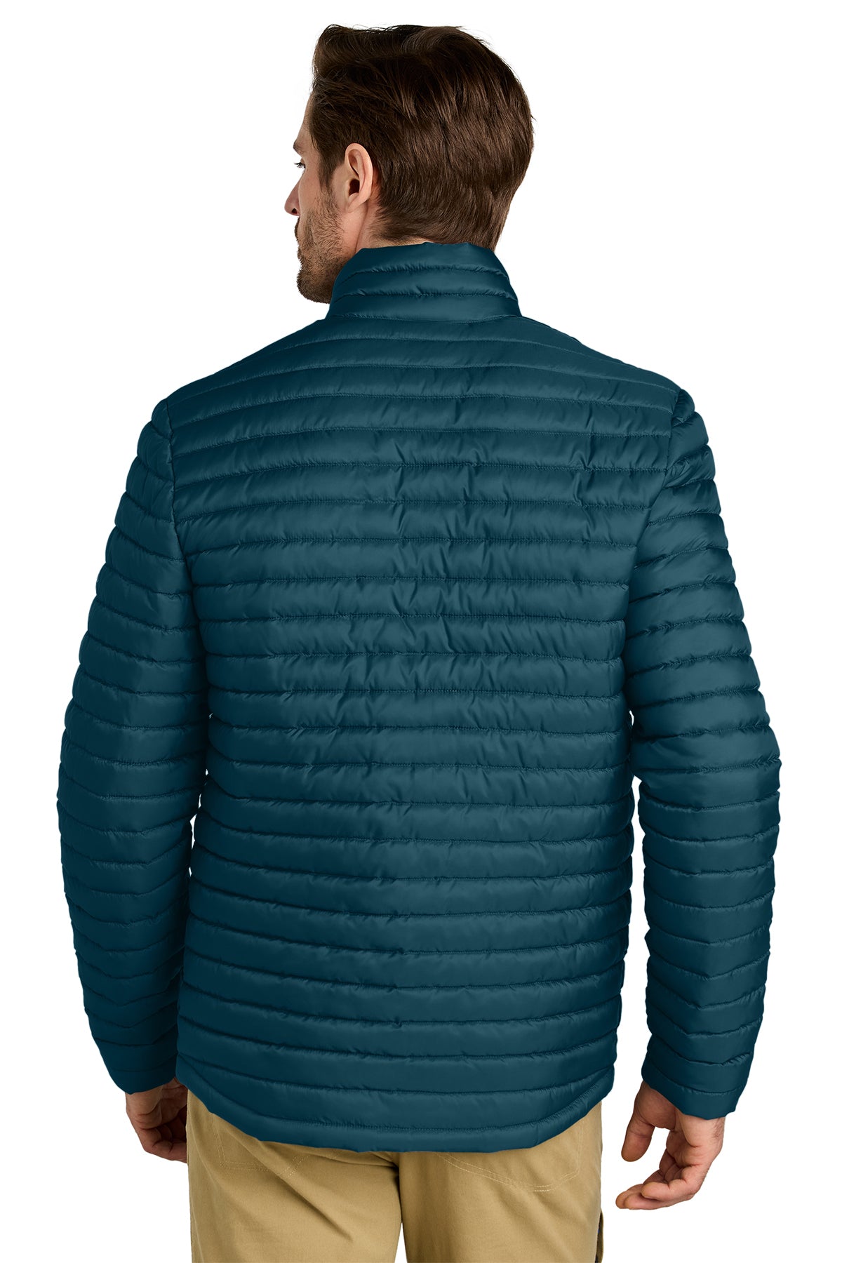 Eddie Bauer Packable Quilted Custom Full-Zips, Adriatic Blue