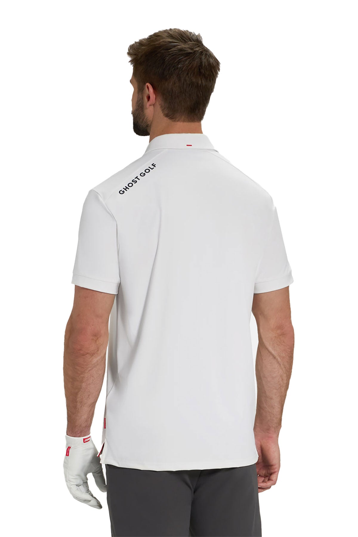 Ghost Golf Core Custom Polos, White